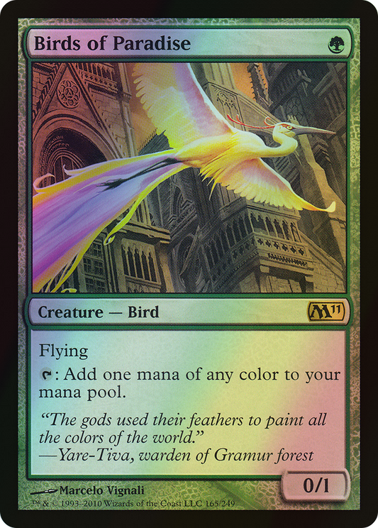Birds of Paradise (M11) #165 [EN/F] s/o