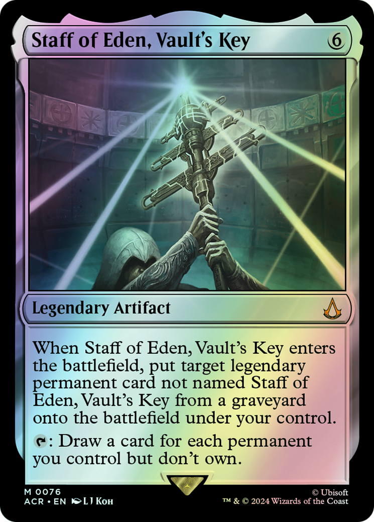 Staff of Eden, Vault's Key (ACR) #76 [EN/F]