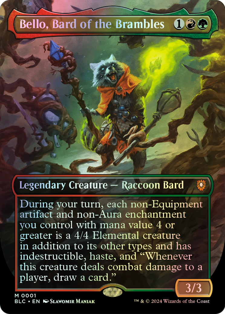 Bello, Bard of the Brambles (BLC) #1 [EN/F] s/o