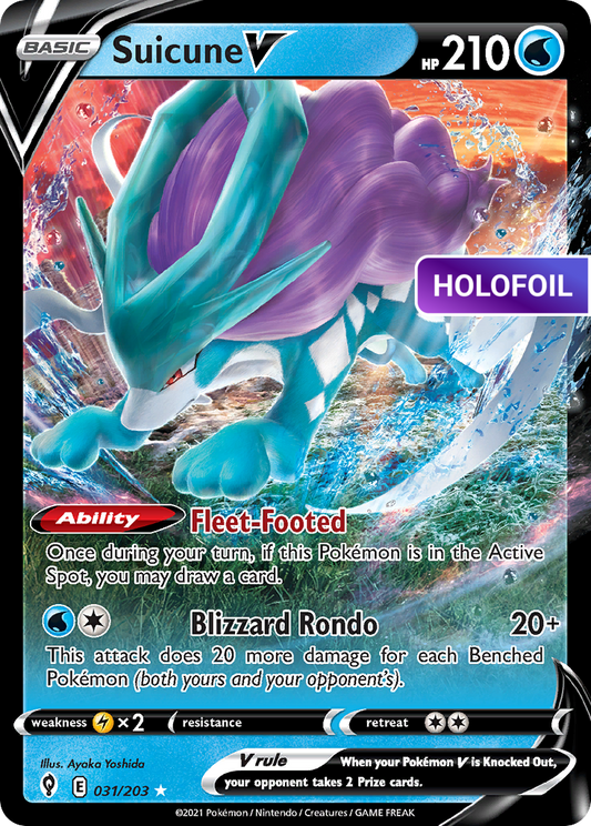 Suicune V (EVS) #031 [EN/H] s/o