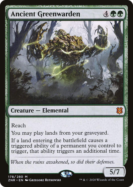 Ancient Greenwarden (PZNR) #178p [EN/N] s/o