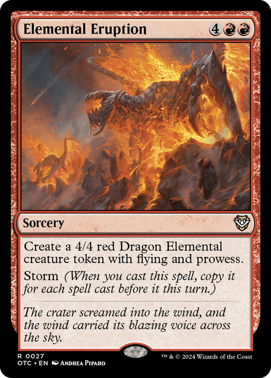 Elemental Eruption (OTC) #27 [EN/N] s/o