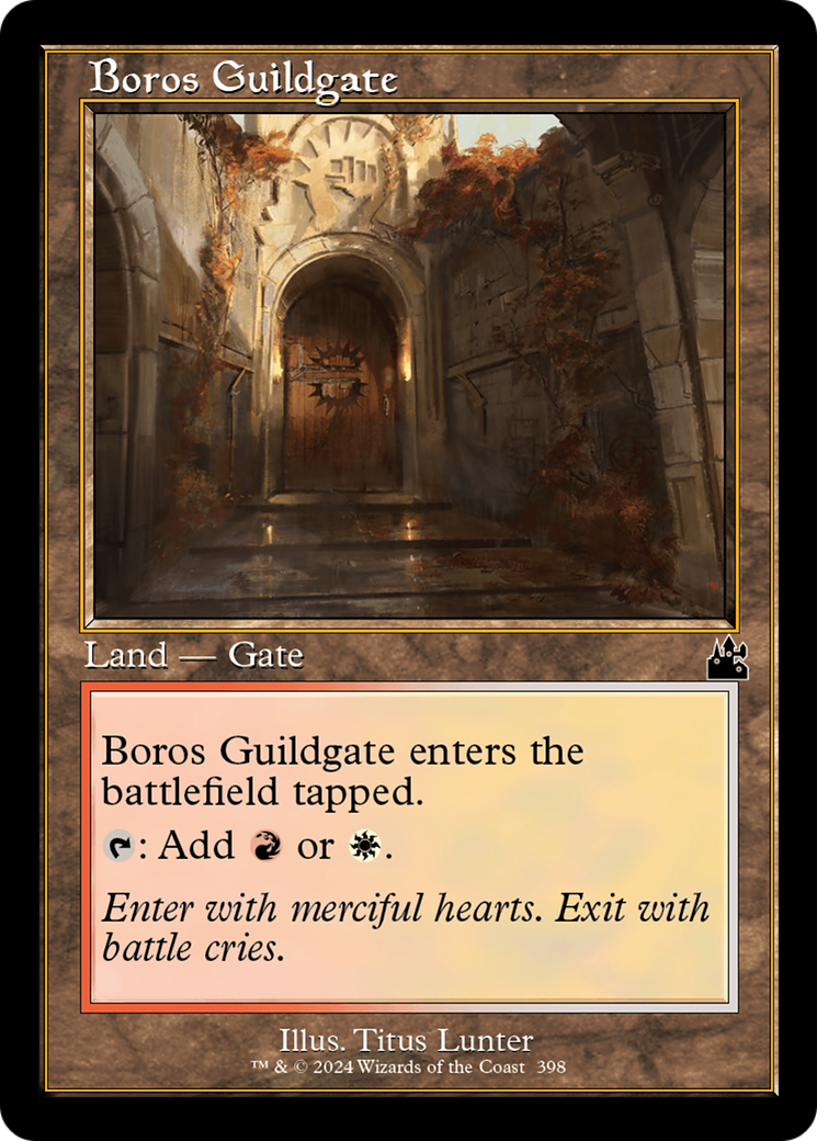 Boros Guildgate (RVR) #398 [EN/N] s/o