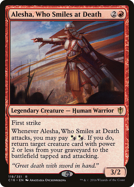 Alesha, Who Smiles at Death (C16) #119 [EN/N] s/o