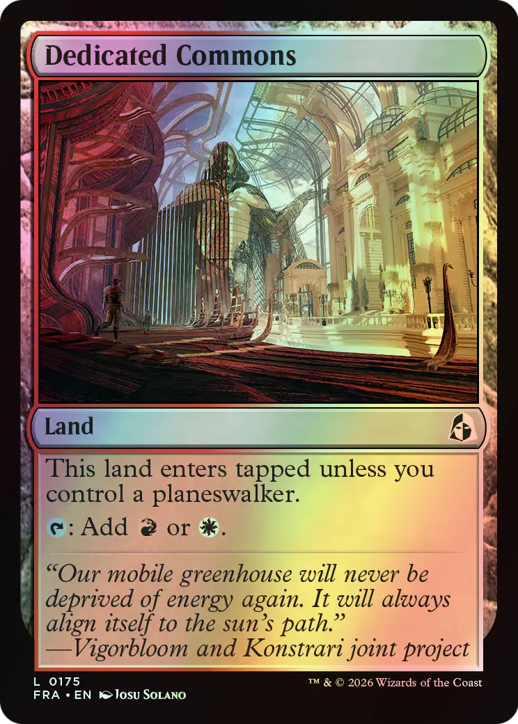 Dedicated Commons (FRA) #175 [EN/F]