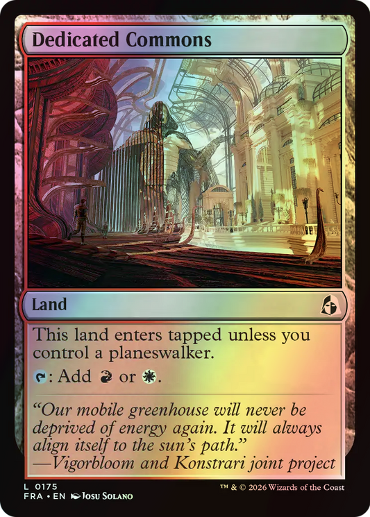 Dedicated Commons (FRA) #175 [EN/F]