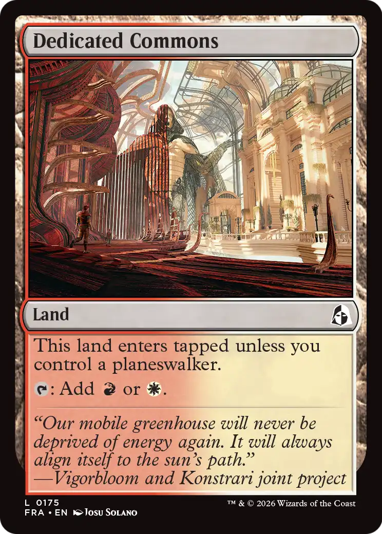 Dedicated Commons (FRA) #175 [EN/N]