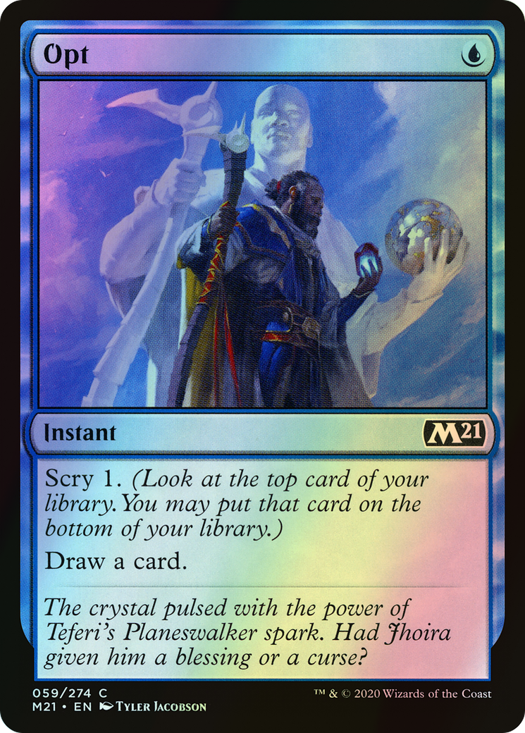 Opt (M21) #59 [EN/F] s/o