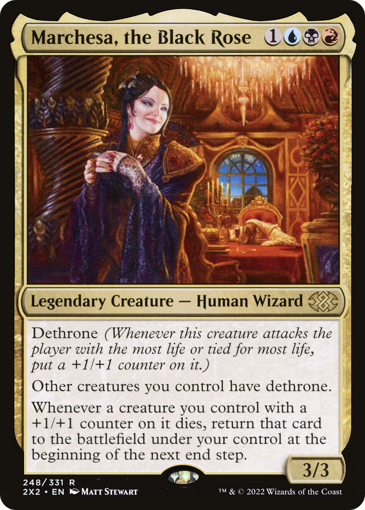 Marchesa, the Black Rose (2X2) #248 [EN/N]