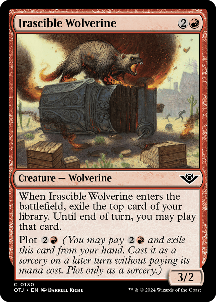 Irascible Wolverine (OTJ) #130 [EN/N] s/o