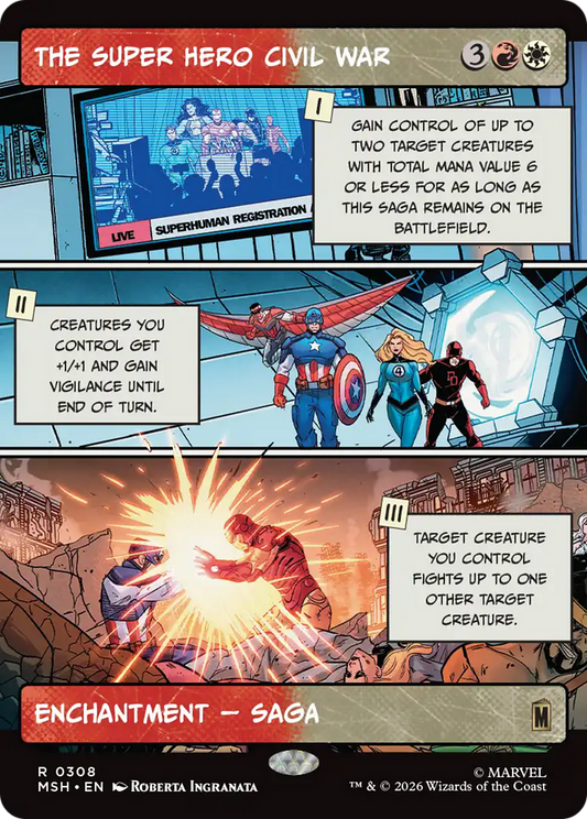 The Super Hero Civil War (MSH) #308 [EN/N]
