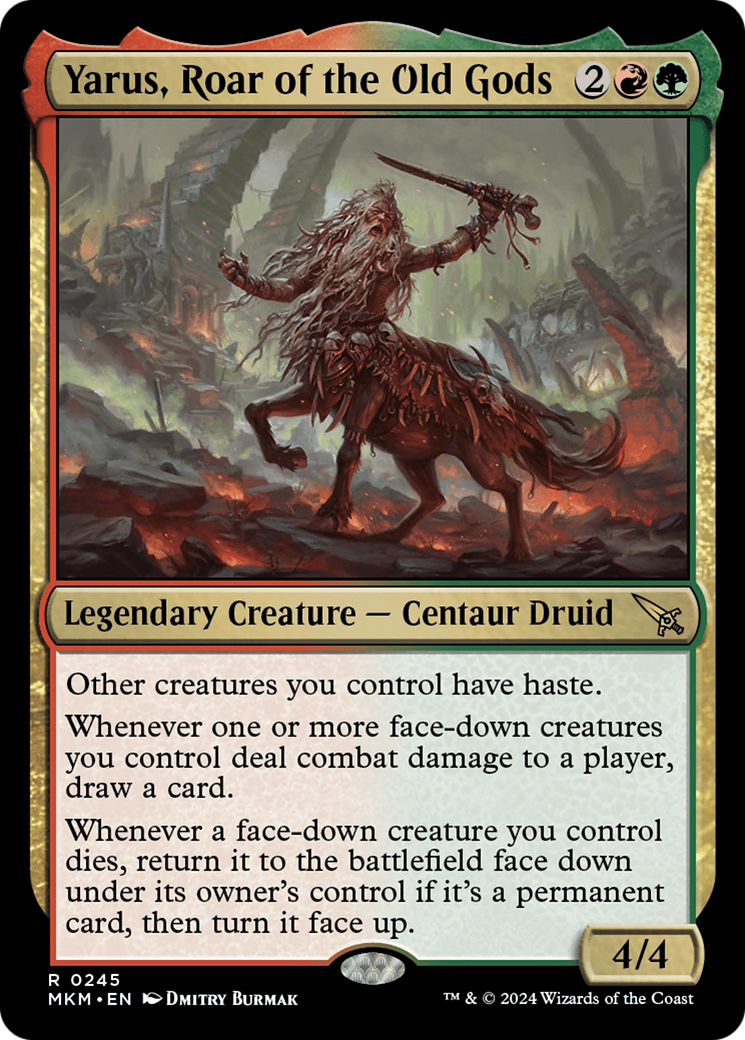 Yarus, Roar of the Old Gods (MKM) #245 [EN/N]