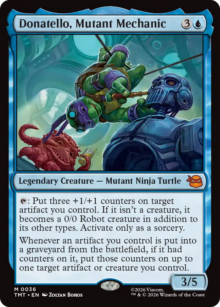 Donatello, Mutant Mechanic (TMT) #36 [EN/N]