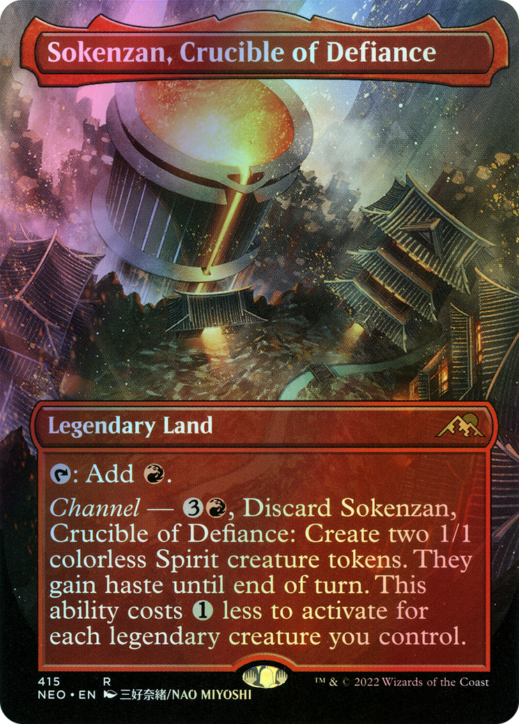 Sokenzan, Crucible of Defiance (NEO) #415 [EN/F]