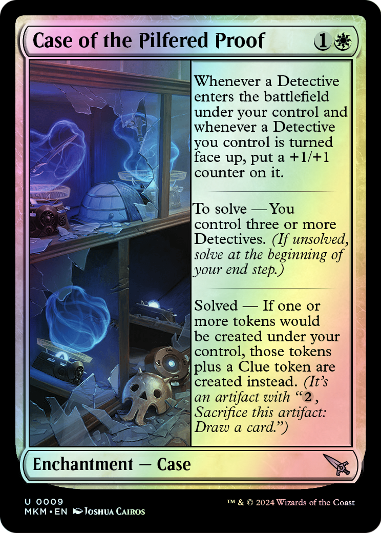Case of the Pilfered Proof (MKM) #9 [EN/F]