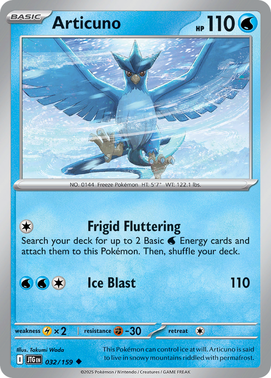 Articuno - 032/159 (JTG) #032 [EN/N] s/o