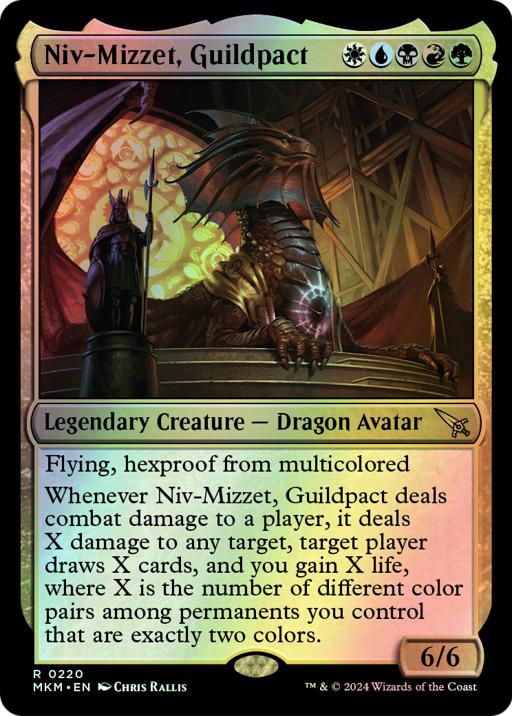 Niv-Mizzet, Guildpact (MKM) #220 [EN/F] s/o