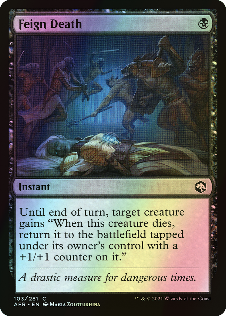 Feign Death (AFR) #103 [EN/F] s/o