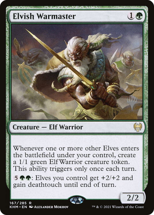 Elvish Warmaster (PKHM) #167p [EN/N]