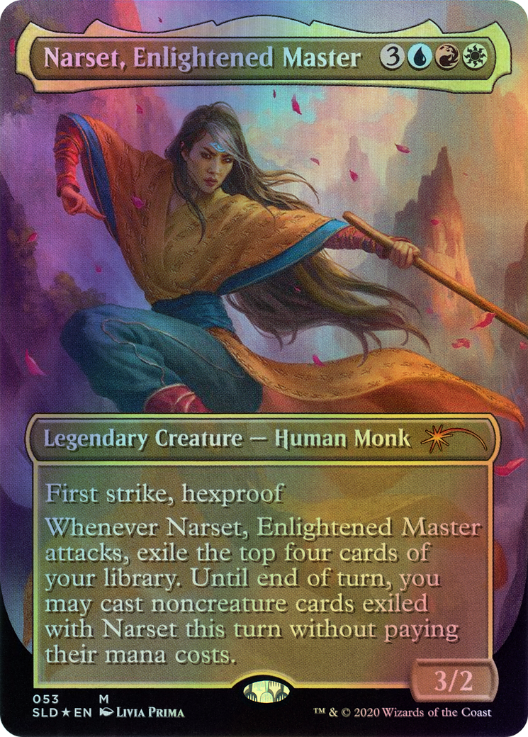 Narset, Enlightened Master (SLD) #53 [EN/F] s/o