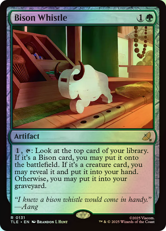 Bison Whistle (TLE) #131 [EN/F] s/o