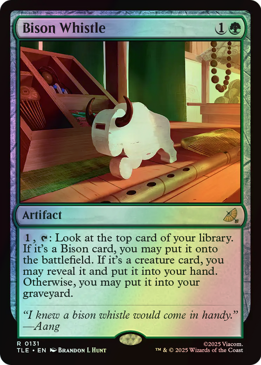 Bison Whistle (TLE) #131 [EN/F] s/o