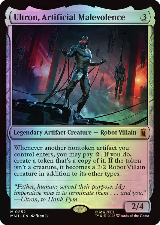 Ultron, Artificial Malevolence (MSH) #252 [EN/F]