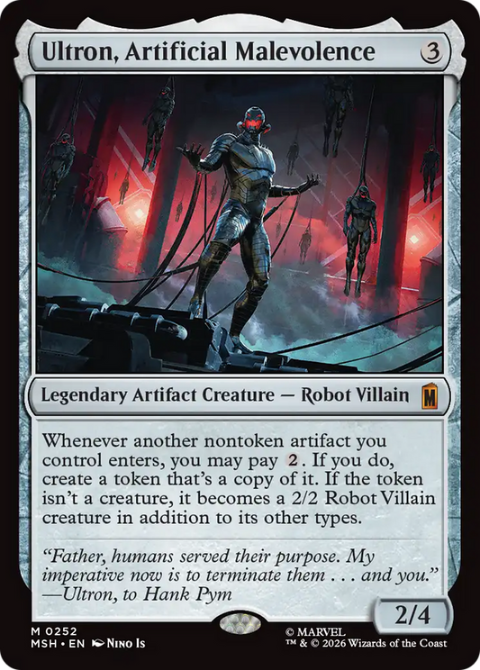 Ultron, Artificial Malevolence (MSH) #252 [EN/N]