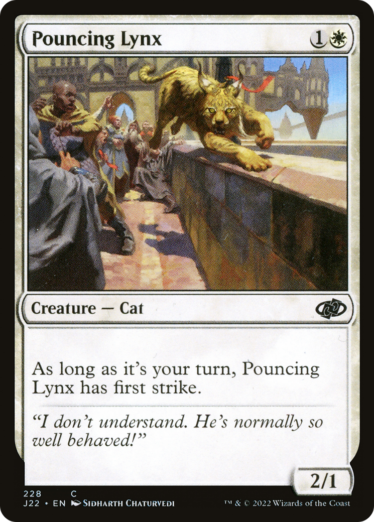 Pouncing Lynx (J22) #228 [EN/N]