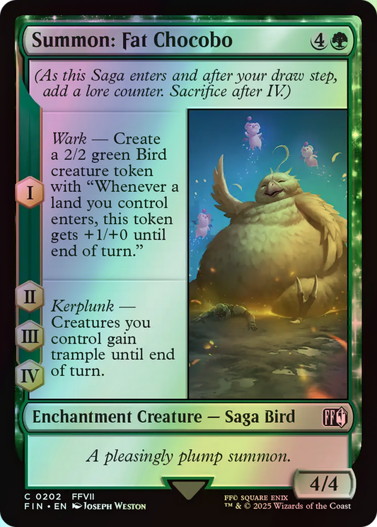 Summon: Fat Chocobo (FIN) #202 [EN/F] s/o