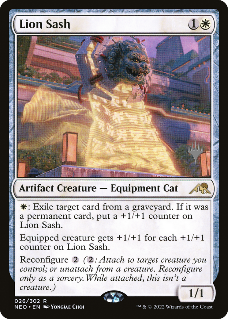 Lion Sash (PNEO) #26p [EN/N]