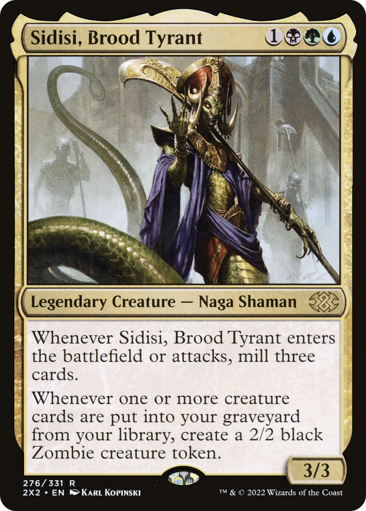Sidisi, Brood Tyrant (2X2) #276 [EN/N]