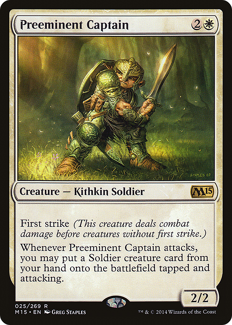 Preeminent Captain (M15) #25 [EN/N] s/o