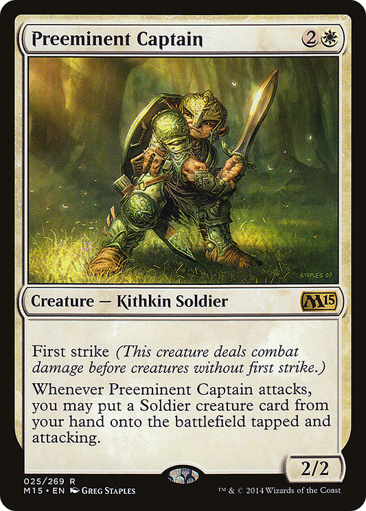 Preeminent Captain (M15) #25 [EN/N] s/o