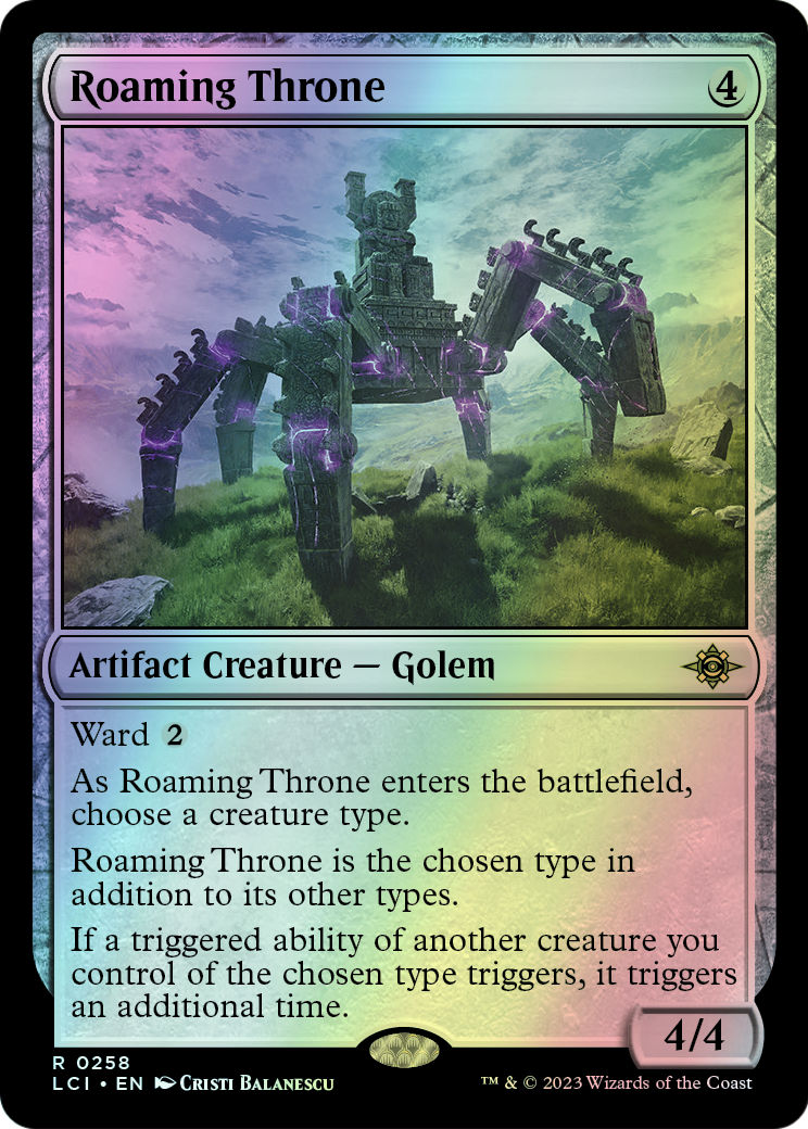Roaming Throne (LCI) #258 [EN/F] s/o