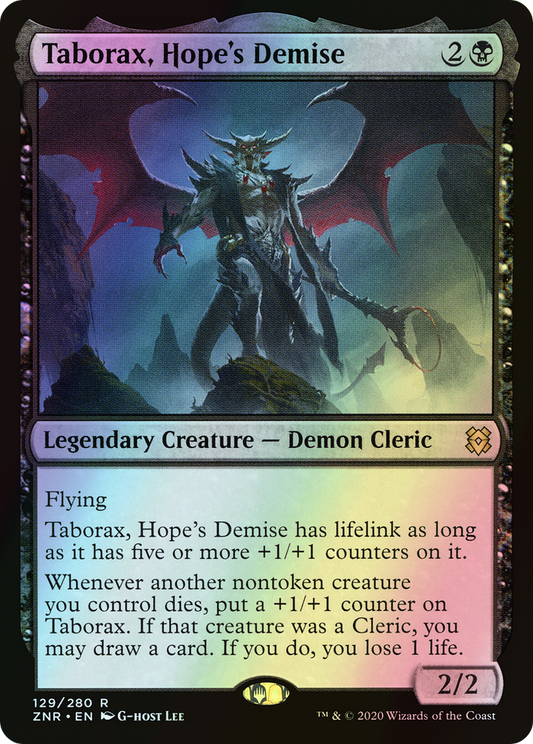 Taborax, Hope's Demise (ZNR) #129 [EN/F] s/o