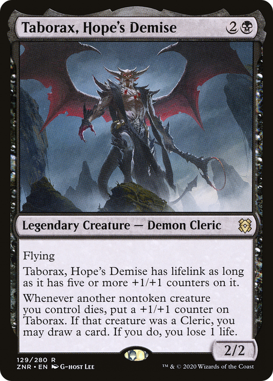 Taborax, Hope's Demise (ZNR) #129 [EN/N]
