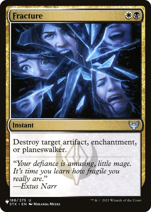 Fracture (PLST) #STX-188 [EN/N]