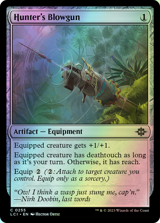 Hunter's Blowgun (LCI) #255 [EN/F]