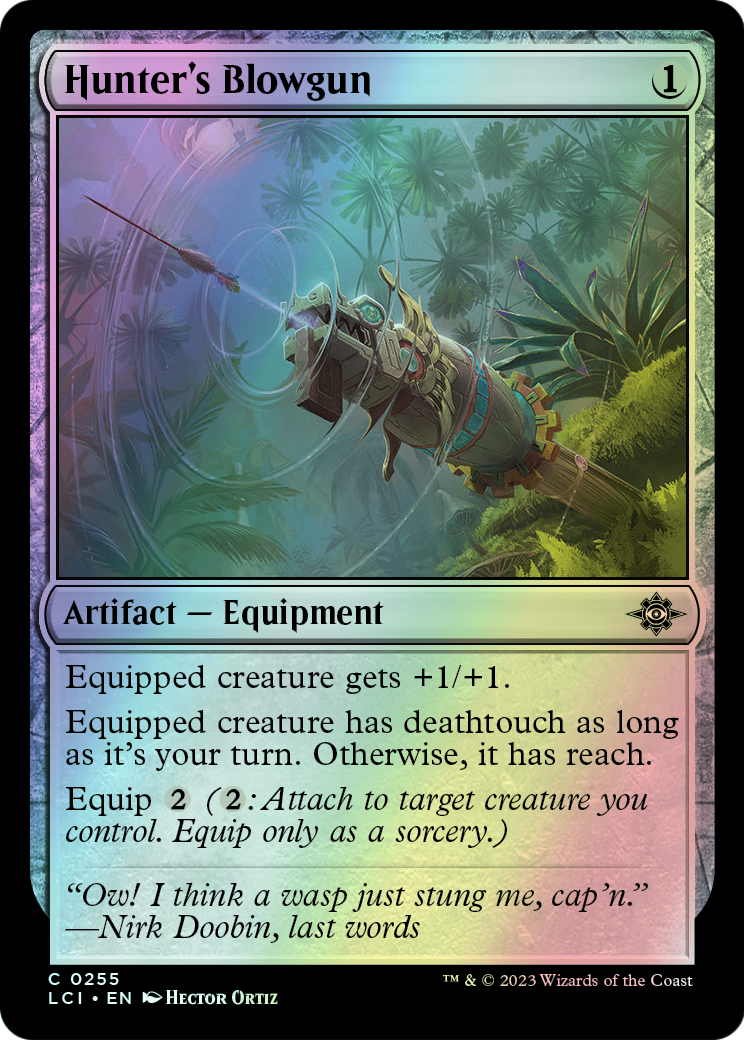 Hunter's Blowgun (LCI) #255 [EN/F]