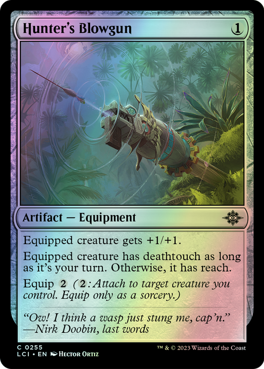 Hunter's Blowgun (LCI) #255 [EN/F]
