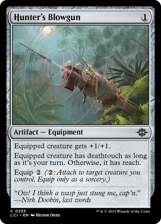 Hunter's Blowgun (LCI) #255 [EN/N] s/o