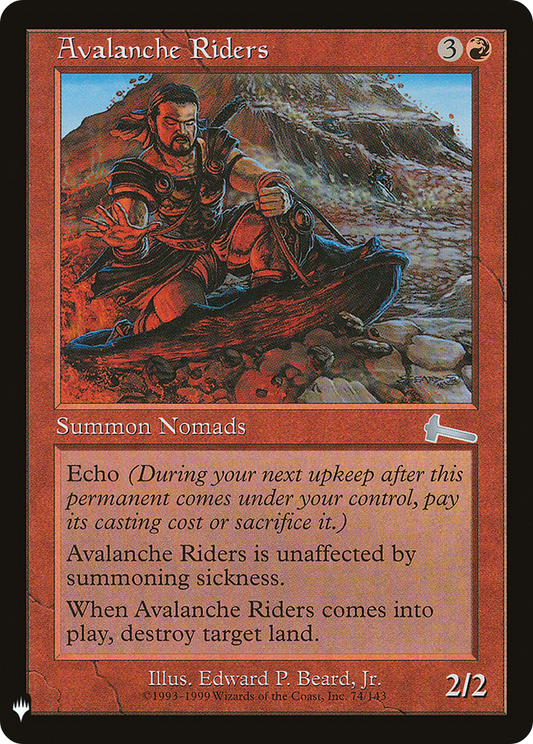Avalanche Riders (PLST) #ULG-74 [EN/N] s/o