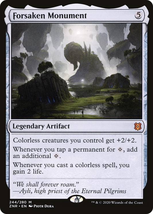 Forsaken Monument (ZNR) #244 [EN/N] s/o