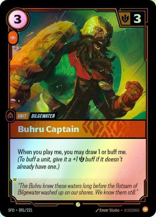 Buhru Captain (SFD) #091 [EN/F] s/o