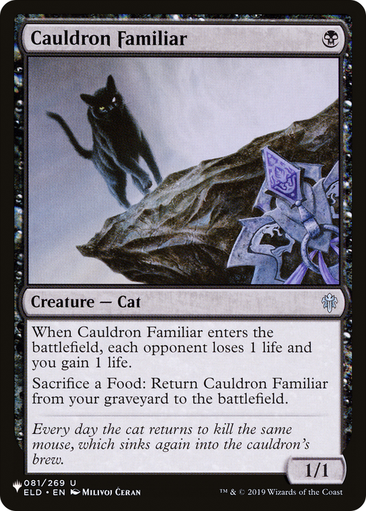 Cauldron Familiar (PLST) #ELD-81 [EN/N] s/o