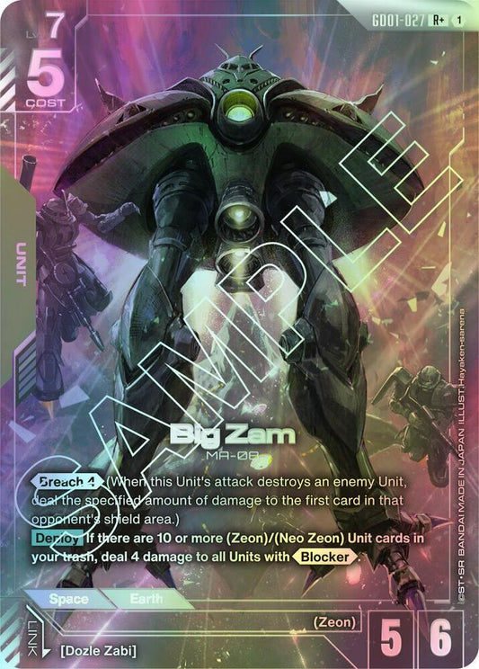 Big Zam (R+) (GD01) #GD01-027_RP [EN/F]