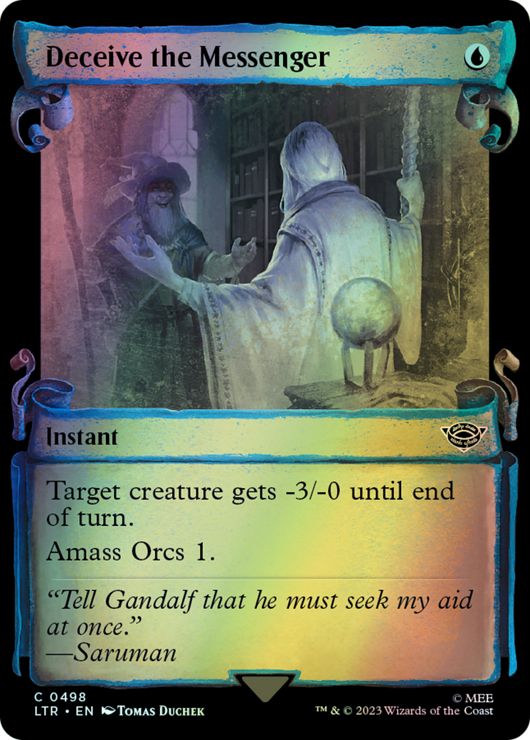 Deceive the Messenger - Silver Foil (LTR) #498 [EN/F]