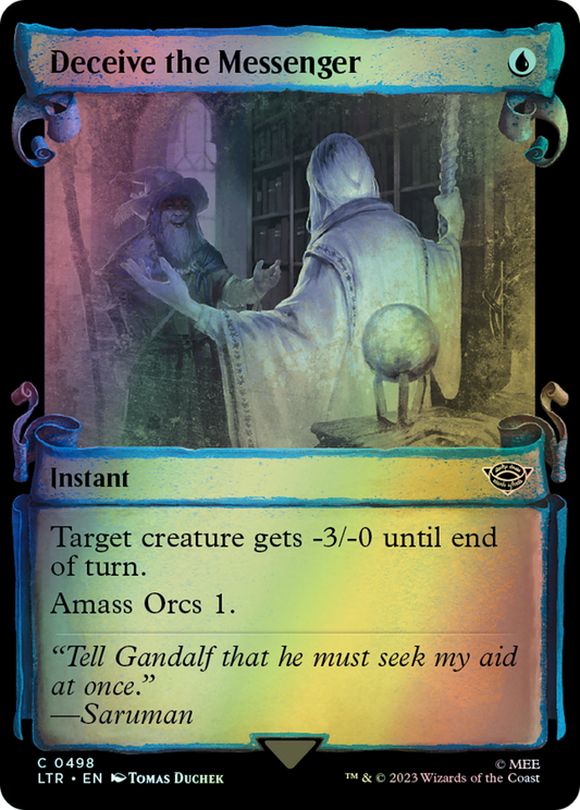Deceive the Messenger - Silver Foil (LTR) #498 [EN/F]