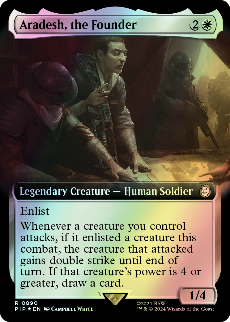 Aradesh, the Founder - Surge Foil (PIP) #890 [EN/F]
